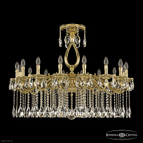 Большая хрустальная люстра Bohemia Ivele Crystal 75302/16/360 A G