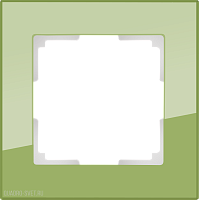 Рамка на 1 пост (фисташковый) Werkel WL01-Frame-01