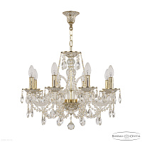 Хрустальная подвесная люстра Bohemia IVELE Crystal 1605/8/195 GW