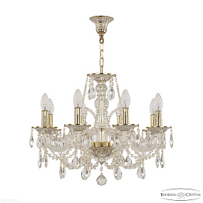 Хрустальная подвесная люстра Bohemia IVELE Crystal 1605/8/195 GW