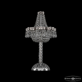 Хрустальная настольная лампа Bohemia IVELE Crystal 19311L4/H/27JB Ni