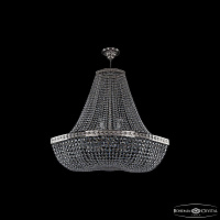 Большая хрустальная люстра Bohemia IVELE Crystal 19113/H2/90IV Ni