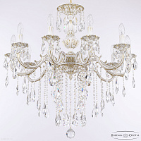 Хрустальная подвесная люстра Bohemia IVELE Crystal AL78101/10/250 B WMG