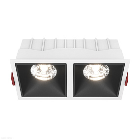 Встраиваемый светодиодный светильник Maytoni Alfa LED DL043-02-15W4K-SQ-WB