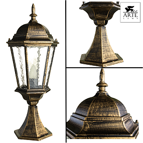 Настольный уличный светильник Arte Lamp GENOVA A1204FN-1BN