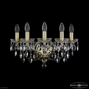 Бра с хрусталем Bohemia IVELE Crystal 1415B/5/165 G