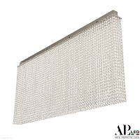 Хрустальная потолочная светодиодная люстра APL LED Sicilia SH15.120-50.A.Ni.4000.PK