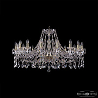 Хрустальная подвесная люстра Bohemia IVELE Crystal 1413/16/400/G