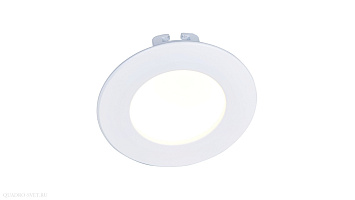 Встраиваемый точечный светильник Arte Lamp RIFLESSION A7008PL-1WH