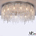 Хрустальная потолочная люстра APL LED Sicilia SH02.73.B.Ni.E14.PK