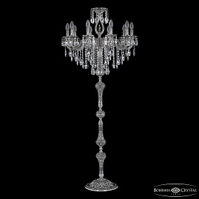 Торшер с хрусталем Bohemia Ivele Crystal Florence 71401T/10/210 B NB FH1S