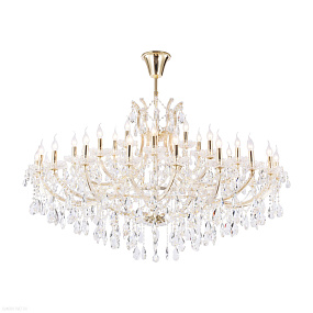 Большая хрустальная люстра Maytoni Erna DIA880-PL-35-G