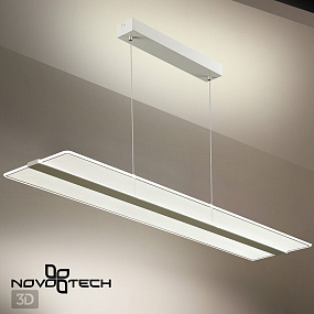 Подвесной диммируемый светодиодный светильник со сменой цветовой температуры NOVOTECH ITER 358991