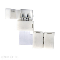 Угловой коннектор для одноцветной светодиодной ленты 3528 (10 шт.) Elektrostandard LED 1L