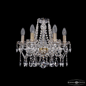 Хрустальная подвесная люстра Bohemia IVELE Crystal 1413/6/141/Pa