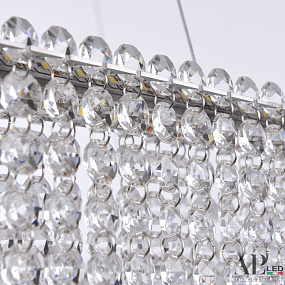 Хрустальная подвесная светодиодная люстра APL LED Sicilia SH04.71.A.Ni.4000