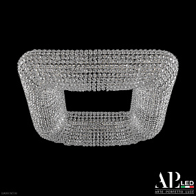 Хрустальная потолочная светодиодная люстра APL LED Rimini S504.0.60.C.3000