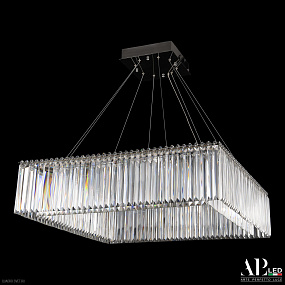 Большая хрустальная светодиодная люстра APL LED Sicilia SH10.86.A.Ni.4000