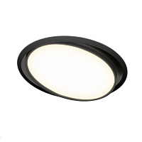 Встраиваемая поворотная светодиодная панель Donolux Moon DL18813/15W Black R