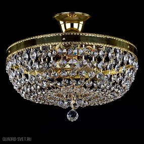 Хрустальная потолочная люстра ArtGlass GERTA DIA 350 POLISHED CE