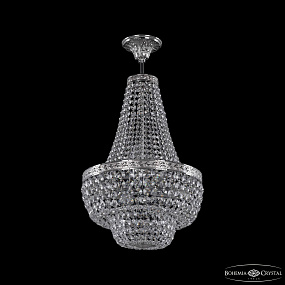 Хрустальная подвесная люстра Bohemia IVELE Crystal 19101/H2/35IV Ni