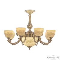 Подвесная люстра Bohemia Ivele Crystal Verona 72109P/8/210 Ni P1 U Horse
