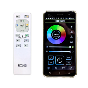 Светодиодный потолочный светильник CITILUX Light & Music CL703M60