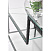 Кованый металлический консольный столик AllConsoles  1011-CB loft clear