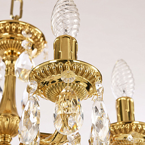 Подвесная хрустальная люстра Bohemia Ivele Crystal 75102/6/125 A G