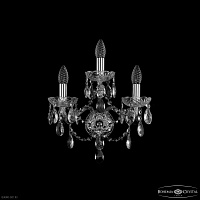 Бра хрустальное Bohemia IVELE Crystal 1415B/2+1/141 Ni