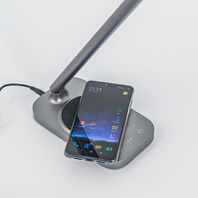 Светодиодная настольная лампа с USB+Qi CITILUX Ньютон CL803052