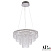 Хрустальная подвесная светодиодная люстра APL LED Sicilia SH13.40.C.Ni.4000
