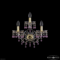Бра с хрусталем Bohemia IVELE Crystal 1410B/2+1/160/XL G V7010