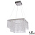 Хрустальная подвесная светодиодная люстра APL LED Sicilia SH04.42.C.Ni.4000