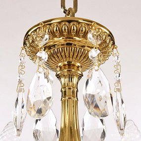 Подвесная хрустальная люстра Bohemia Ivele Crystal 75102/6/125 A G