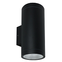 Уличный настенный светодиодный светильник Arte Lamp TORCULAR A1813AL-2BK