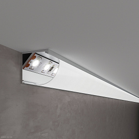 Угловой алюминиевый профиль для LED ленты Elektrostandard LL-2-ALP008