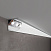 Угловой алюминиевый профиль для LED ленты Elektrostandard LL-2-ALP008