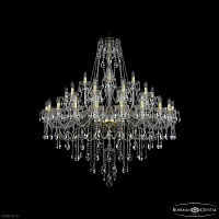 Большая хрустальная люстра Bohemia IVELE Crystal 1415/20+10+5/460 G
