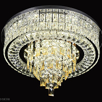 Хрустальная потолочная светодиодная люстра Lumina Deco Terra DDС 6899-500