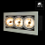 Встраиваемый светильник Arte Lamp TECHNIKA A5930PL-3WH