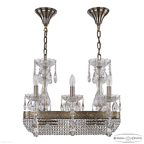 Хрустальная подвесная люстра Bohemia IVELE Crystal 1452/6/195/600 FP