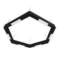 Подвесной светодиодный светильник 0,9м 36Вт 48° Donolux Eye-hex DL18515S111B36.48.900WB