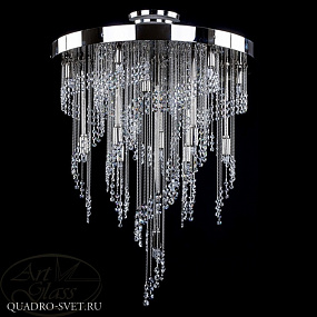 Люстра потолочная ARTGLASS ERIN NICKEL CE