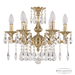 Подвесная хрустальная люстра Bohemia Ivele Crystal Verona 72102/6/125 A G
