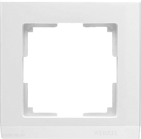 Рамка на 1 пост (белый) Werkel W0011801