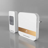 Звонок беспроводной WL 52M IP44 Белый Elektrostandard DBQ24M WL