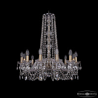 Хрустальная подвесная люстра Bohemia IVELE Crystal 1402/12/240/h-75 Pa