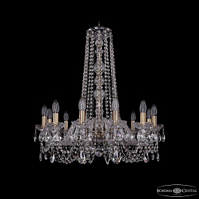 Хрустальная подвесная люстра Bohemia IVELE Crystal 1402/12/240/h-75 Pa