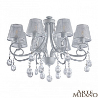 Подвесная люстра Arte Milano 337146/8 WT+SL